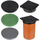 Manhole Cover 315mm 350mm 400mm 425mm Underground Drain Inspection Chamber Lid