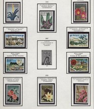 Belgium 1965/70 Selection Of Stamps Themed Flowers New Mint Never Hinged T1372