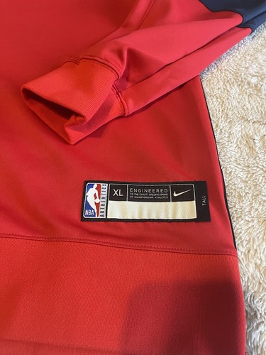 NWT New Orleans Pelicans Nike Red Navy Authentic Full-Zip Hoodie Men XL - Picture 9 of 15