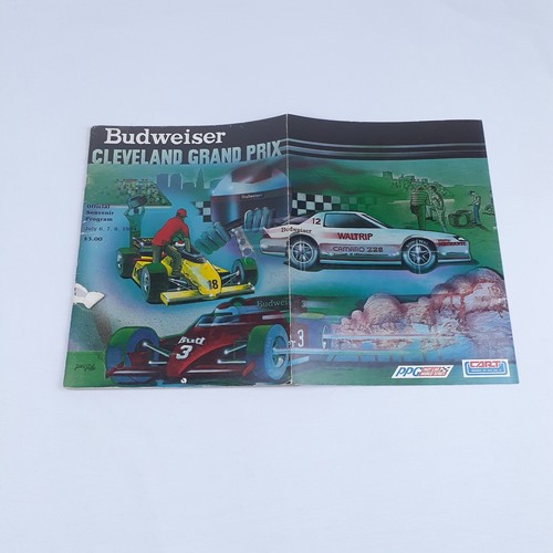 1984 Budweiser Cleveland Grand Prix Program 12 Autographs PPG Indy Car CART - Picture 4 of 18