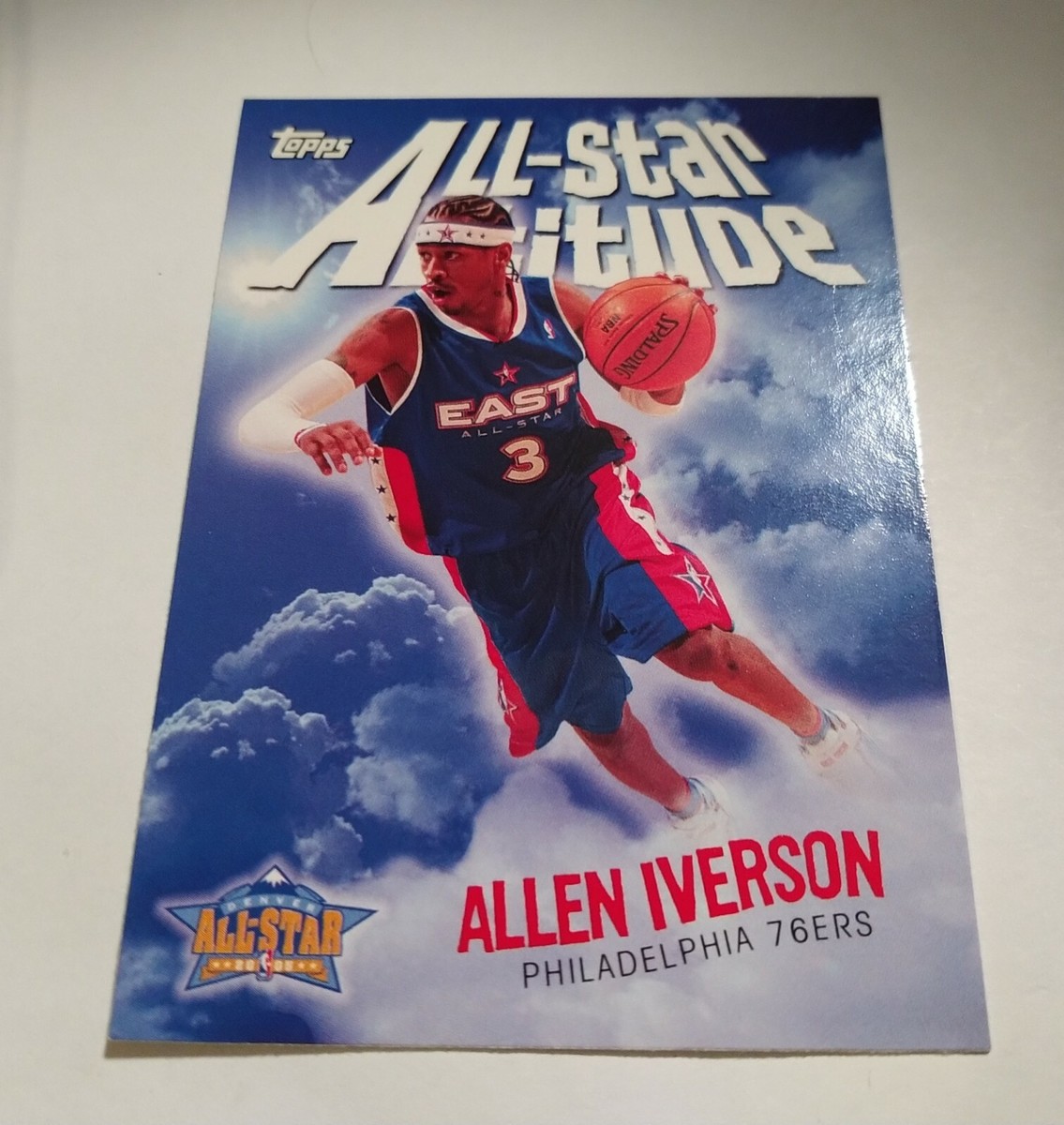 2005-06 Topps All-Star Altitude Allen Iverson NBA INSERT