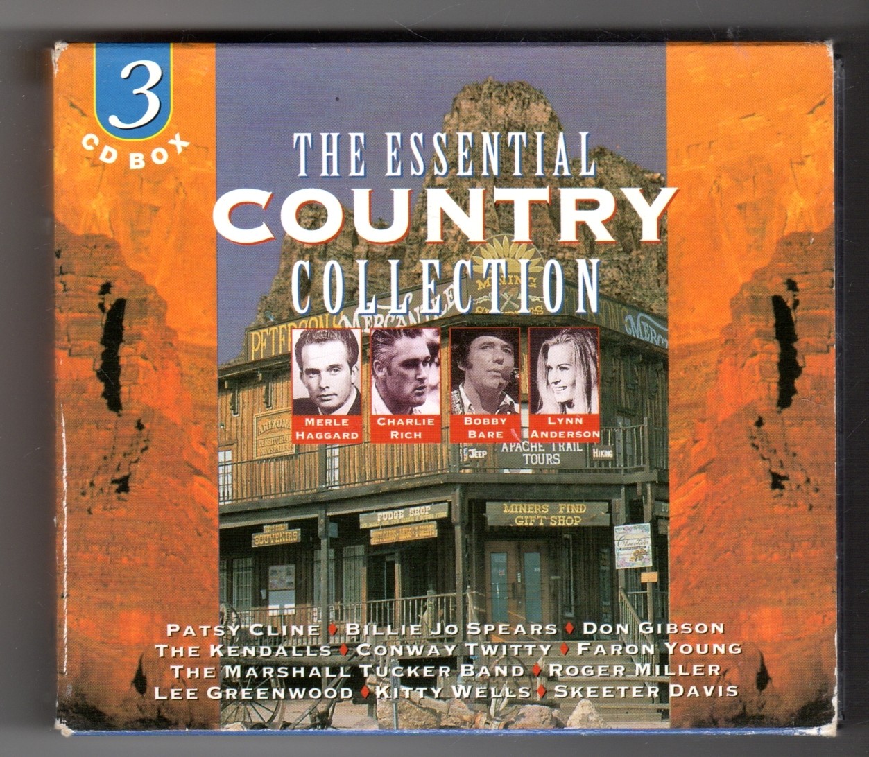 (IO360) The Essential Country Collection, 42 tracks - 1996 CD set