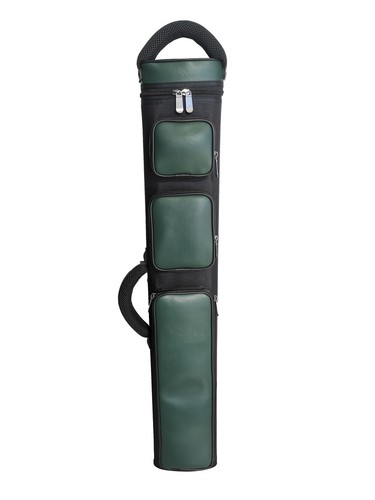 Champion 2X4,3x6 GreenVinyl & Nylon Billiard Pool Cue Stick Hard Case 4S2B, 6S3B - Picture 10 of 12