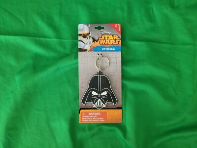 Darth Vader Rubber Keychain Star Wars Disney Collectible H.E.R.