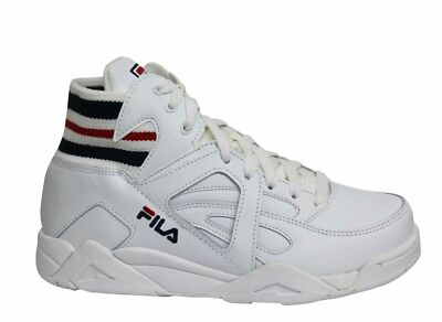 Fila Cage Gore TC Mid Womens Trainers Chunky Lace Up White Leather 1010295 150 | eBay