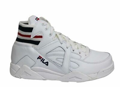 fila cage mid white