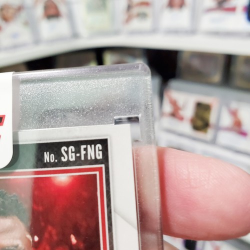 2021 Panini Prizm UFC Francis Ngannou Auto Firma - Foto 7 di 11