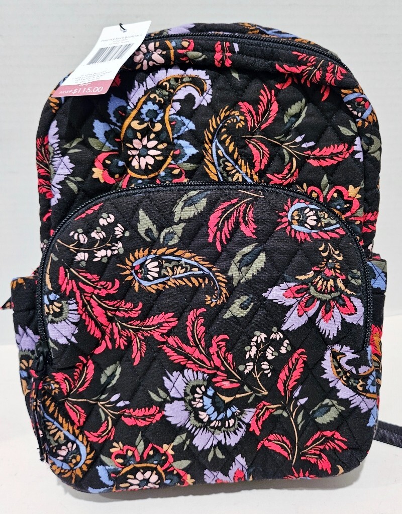Vera Bradley Essential Small Backpack Bag ~
