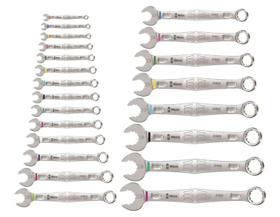 Wera 6003 Joker 22 Set 1 Combination Wrench Set 22 Piece Metric 05020232001