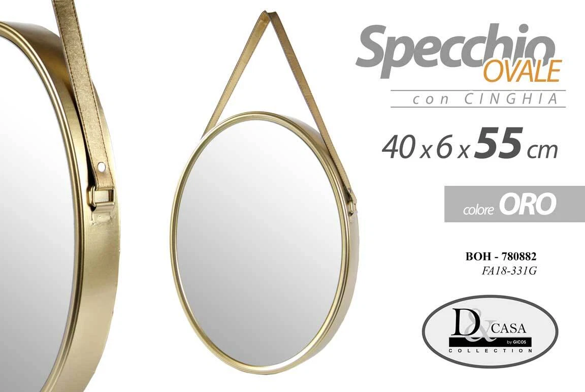 Specchio Da Parete Con Cornice_ | Cartina