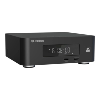 ZIDOO Z30 PRO 8K Music Player HDD Bay 6GB DDR Dolby+64GB EMMC WiFi Bluetooth