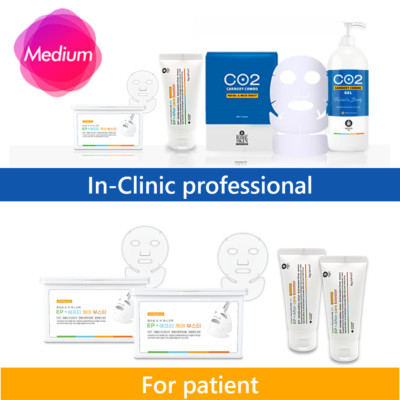 ORIGINAL Ribeskin CO2 Carboxy Therapy Facial Professional Combo