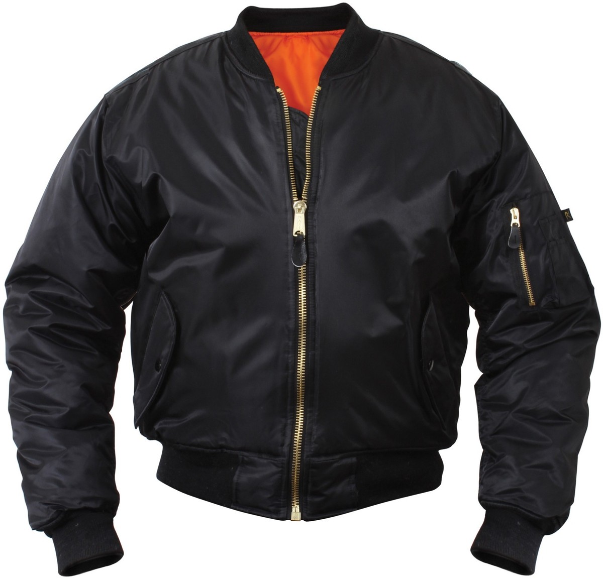 Kids Bomber MA-1 Flight Jacket Military Army Coat Reversible with