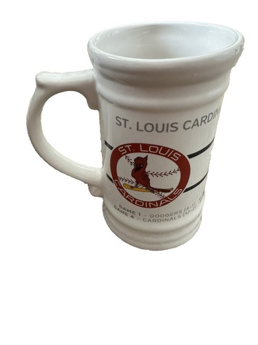 Vintage St. Louis Cardinals Coffee Mug Cup MLB Official Licensee 1967 Logo  | eBay