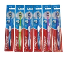 6 Colgate Toothbrush Extra Clean Full Head SOFT bristles #96 Toothbrushes