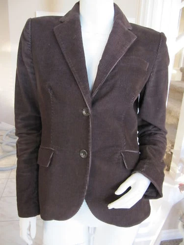 UNDERCOVER Body Victoria's Secret di Victoria * blazer marrone * giacca * cappotto taglia 6