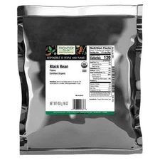 Organic Black Bean Flakes 1 Lb By Frontier Coop