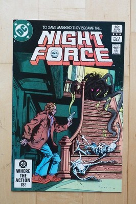 DC Comics. The Night Force. Issue #8  March 1983. Bronze Age, VGC.