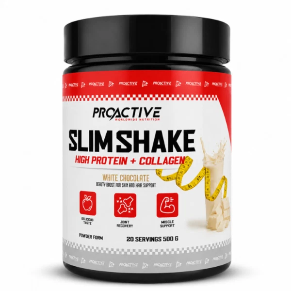 ProActive Slim Shake 500g Whey Protein WPC + Collagen Hydrolysat Pulver - Bild 1 von 1