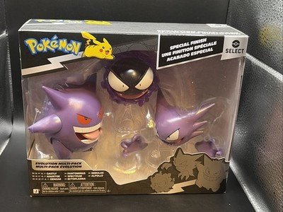 Pokémon Select Evolution Pack - Gastly, Haunter and Gengar Jazwares