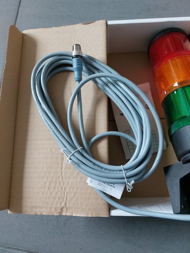 Luz de señal Werma 840 semáforo rojo amarillo verde 84008500 columna de señal nueva - Imagen 5 de 6