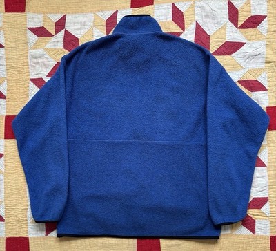 Vintage 90s Patagonia Synchilla Zip Fleece Size XL Fall 1999