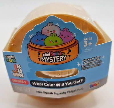 Viral Mini Squishy Crazy Fun Bun RMS Dumpling Series 1 Squishy Fidget Fun