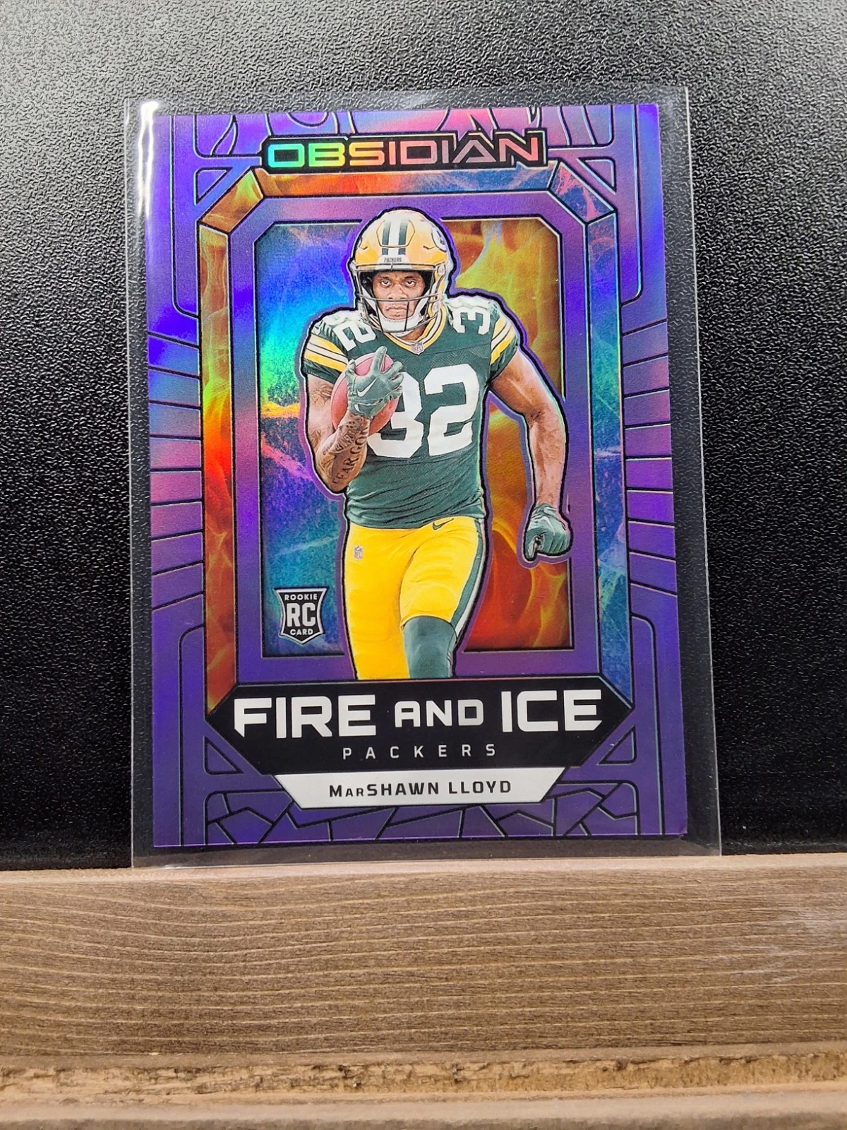 MarShawn Lloyd Panini Obsidian Fire and Ice #22 Purple