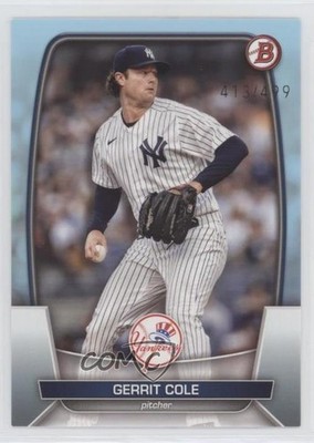 2023 Bowman Sky Blue 413/499 Gerrit Cole #83 uk2