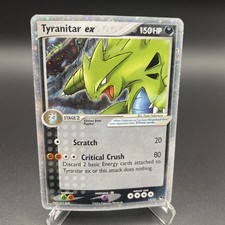 Pokémon Karte Tyranitar ex 17/17 Pop Series 1 2004 Holo Rare