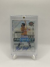 Nick Kurtz Prospect Ticket Auto /25