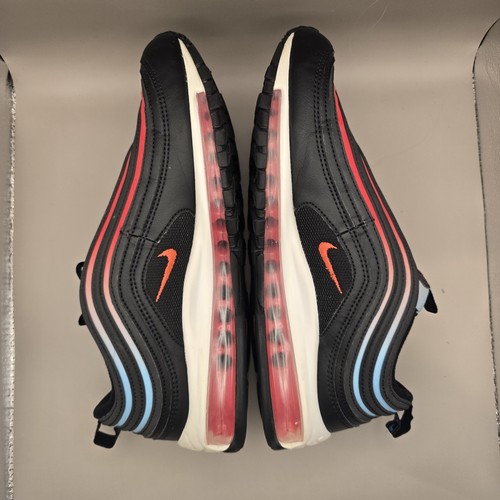 Nike Mens Air Max 97 CJ0768-001 Blue Fury Ember Red Shoes Sneakers Size 9. - Picture 6 of 10