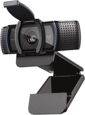 New Sealed Logitech C920S HD Pro Webcam Full 1080p/30fps Video Calling Clear