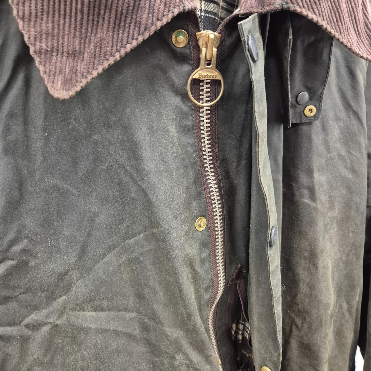 Barbour Vintage A160 Burghley Wax Waterproof Long Riding Trench