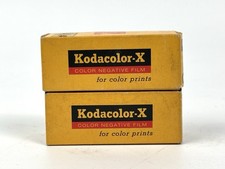 2 Boxes- New Vintage Kodacolor-X Film CX 120 Feb 1975