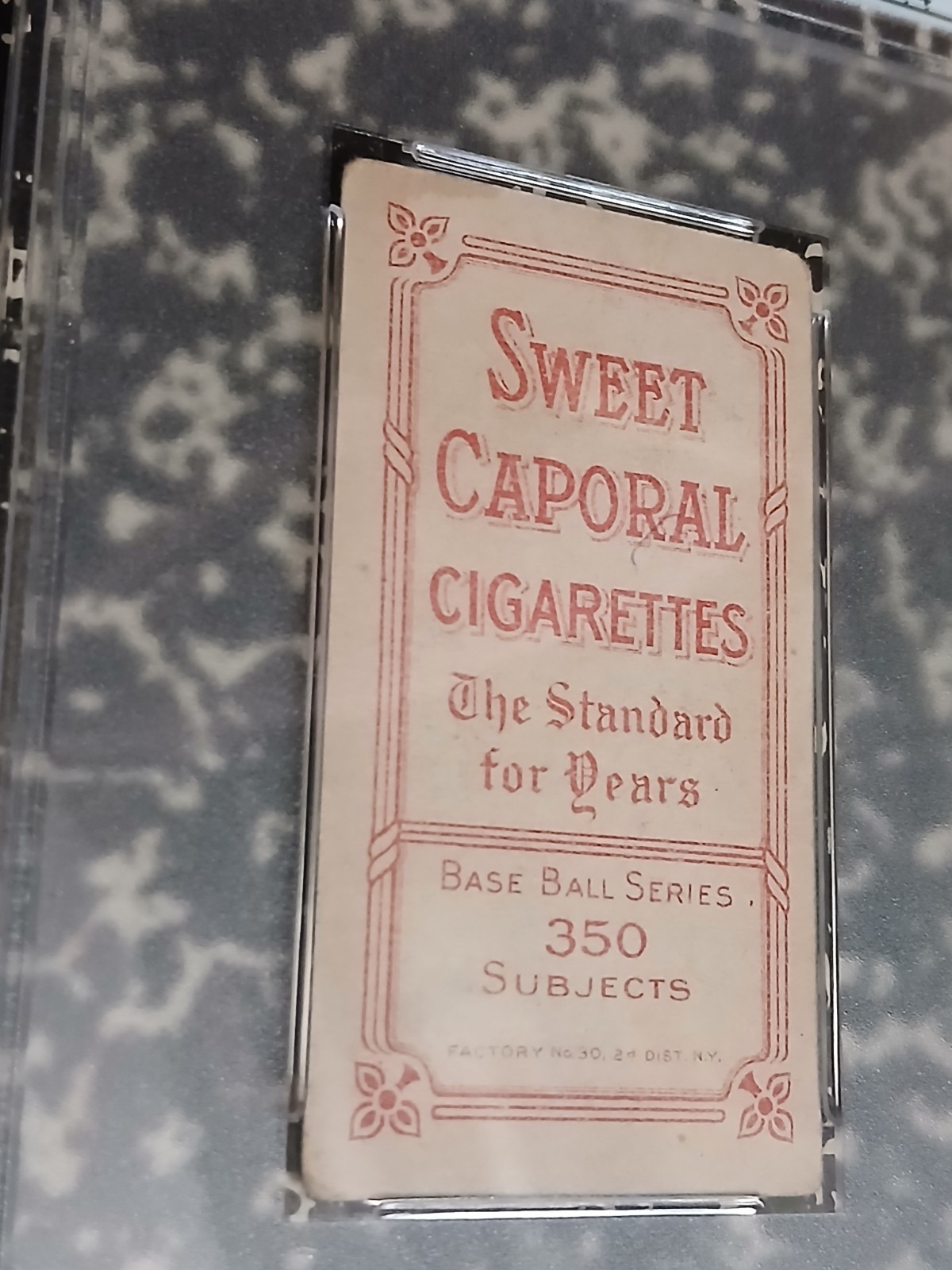 Sherry Magee T-206 1909-11 Sweet Caporal TOBACCO Card PSA 2(MK) VERY Rare INVEST view 12
