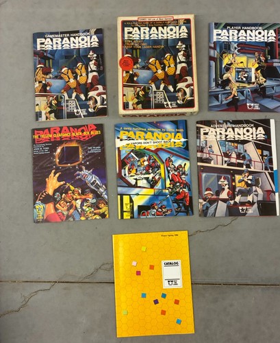 Paranoia Roleplaying Game - 1st Edition - Boxed Set