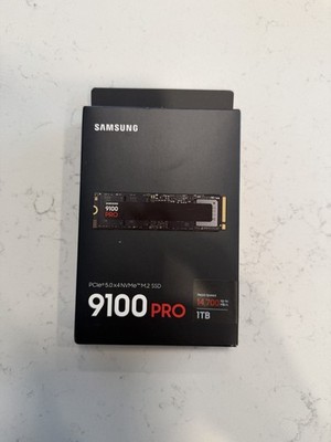 Samsung 9100 Pro 1TB SSD, PCIe 5.0x4 M.2 NVMe 2280