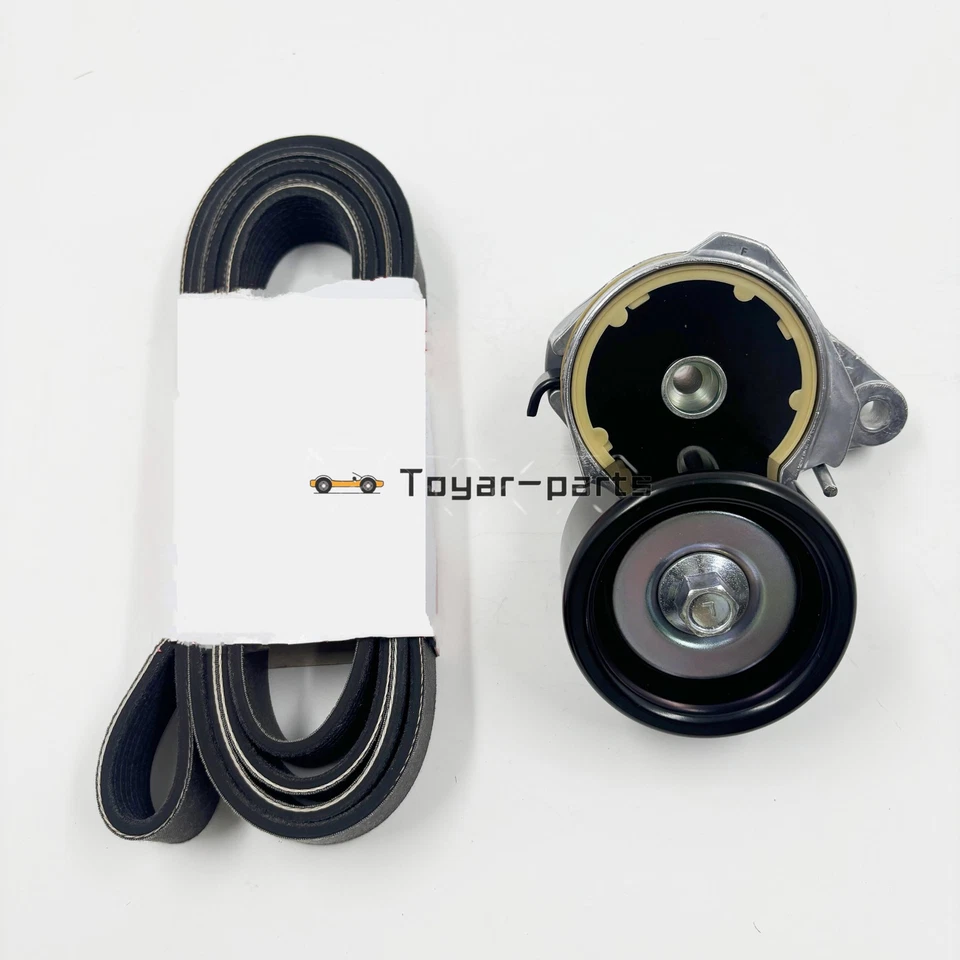 NEW for Lexus 10-19 GX460 08-21 LX570 Drive Belt & Tensioner Kit OEM PART - Imagem 2 de 4