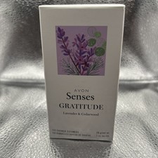 Avon Senses Gratitude Silk Shower Steamers Stress Relief Lavender Cedarwood NOS