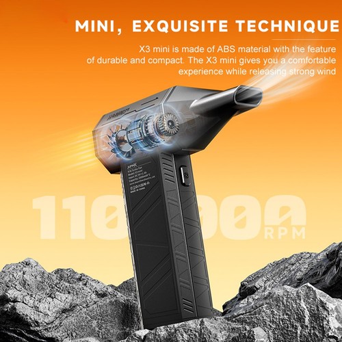 Cleansing Power of the Compact X3 Mini Electric Duster at Your Fingertips - Picture 5 of 19
