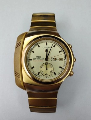 Citizen Radio Controlled Multi Channel G113 BZT-673e Vintage 90s Made in Japan