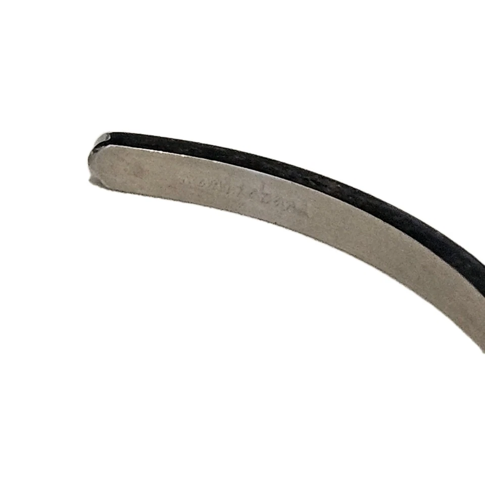 MantraBand All I Need Is Within Me Silver Tone Stainless Steel Cuff Bracelet - Image 2 of 2