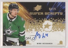 2021-22 SPx Superscripts Gold 6/25 Miro Heiskanen #SS-MH Auto 00nu