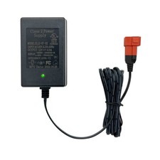 12 Volt Battery Charger for Ride On Toys 12V Kids Car Large, red