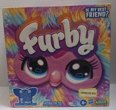 Furby Plush Interactive Toy Friend Tie Dye NEW IN BOX 2024