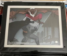 💥 SDCC 2025 DC Comics Batman Animated Pop Art Animation Cel Manbat 1843/4000