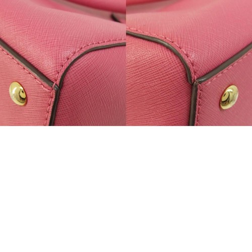 Michael Kors Cindy Rosa Leder Handtasche Authentisch - Bild 5 von 11