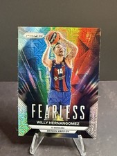 2023-24 Panini Prizm Euroleague Willy Hernangomez FEARLESS Mojo /25  Barcelona