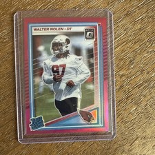2025 Panini Donruss Optic - Rated Rookie Walter Nolen #276 Pink Prizm (RC)